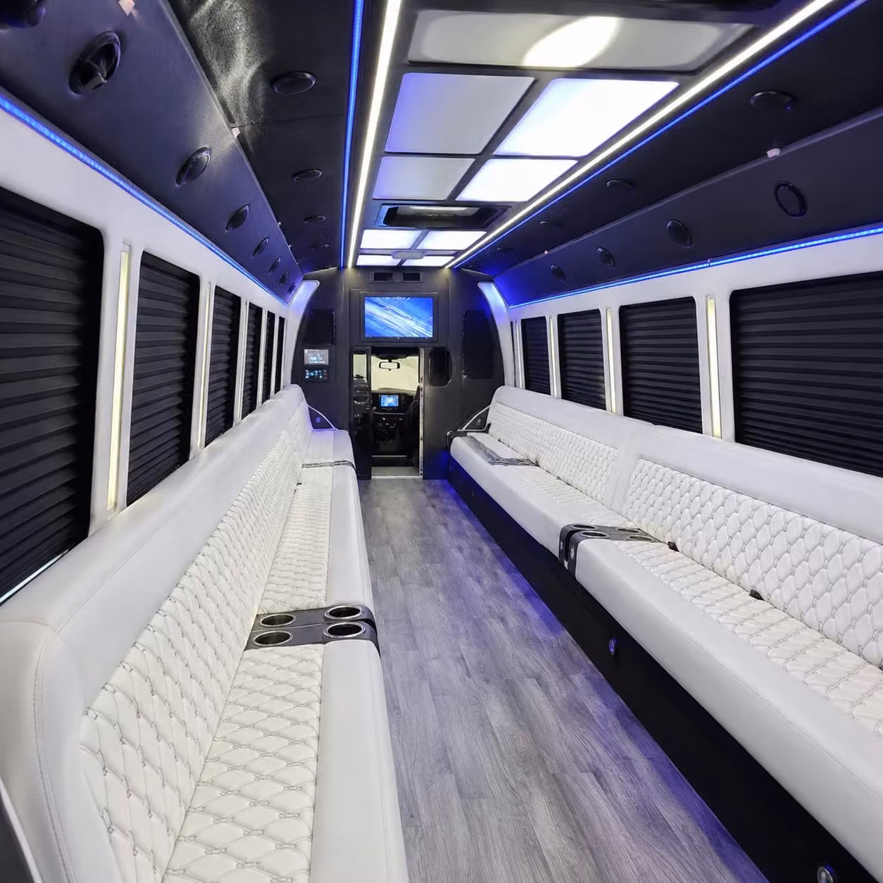 party bus interior