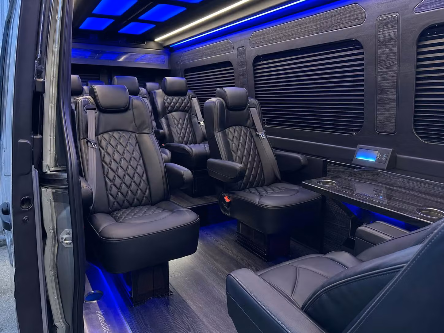 sprinter van transportation for groups and events across richmond