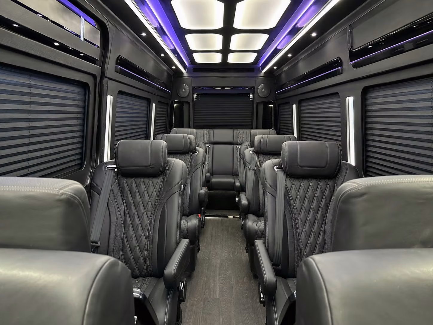 sprinter van with driver interior